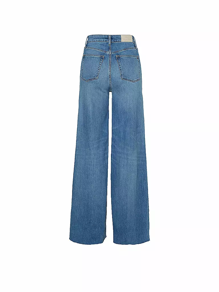 TOMMY HILFIGER | Highwaist Jeans Wide Leg ZAZI | blau