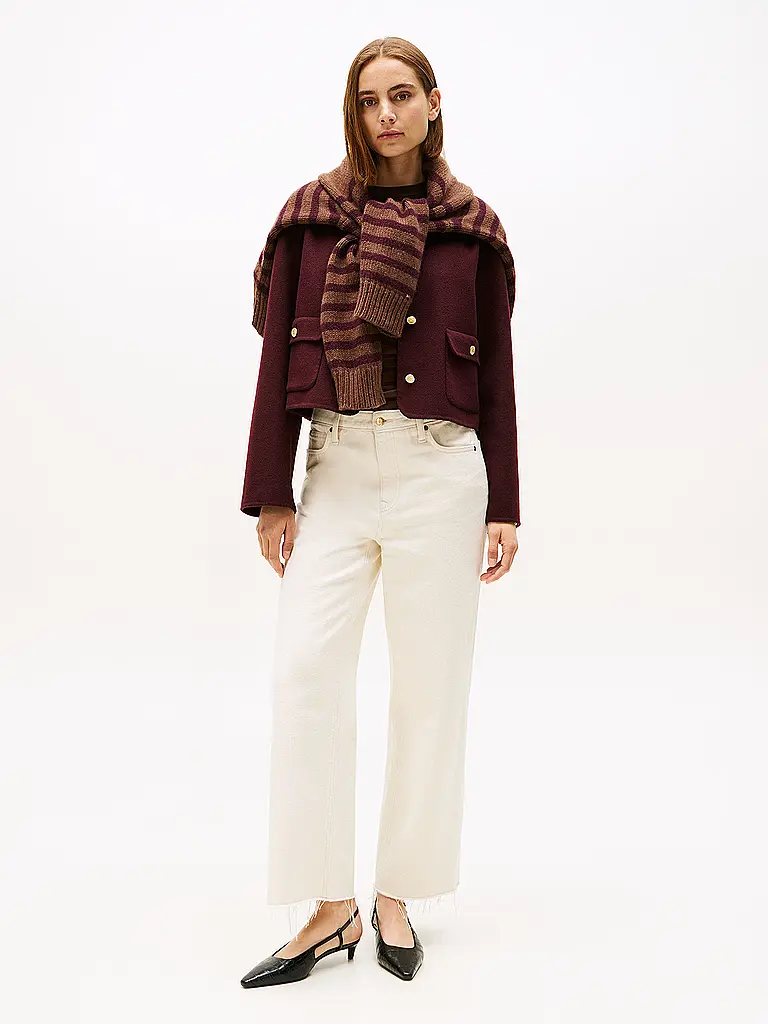 TOMMY HILFIGER | Jäckchen  | Dunkelrot