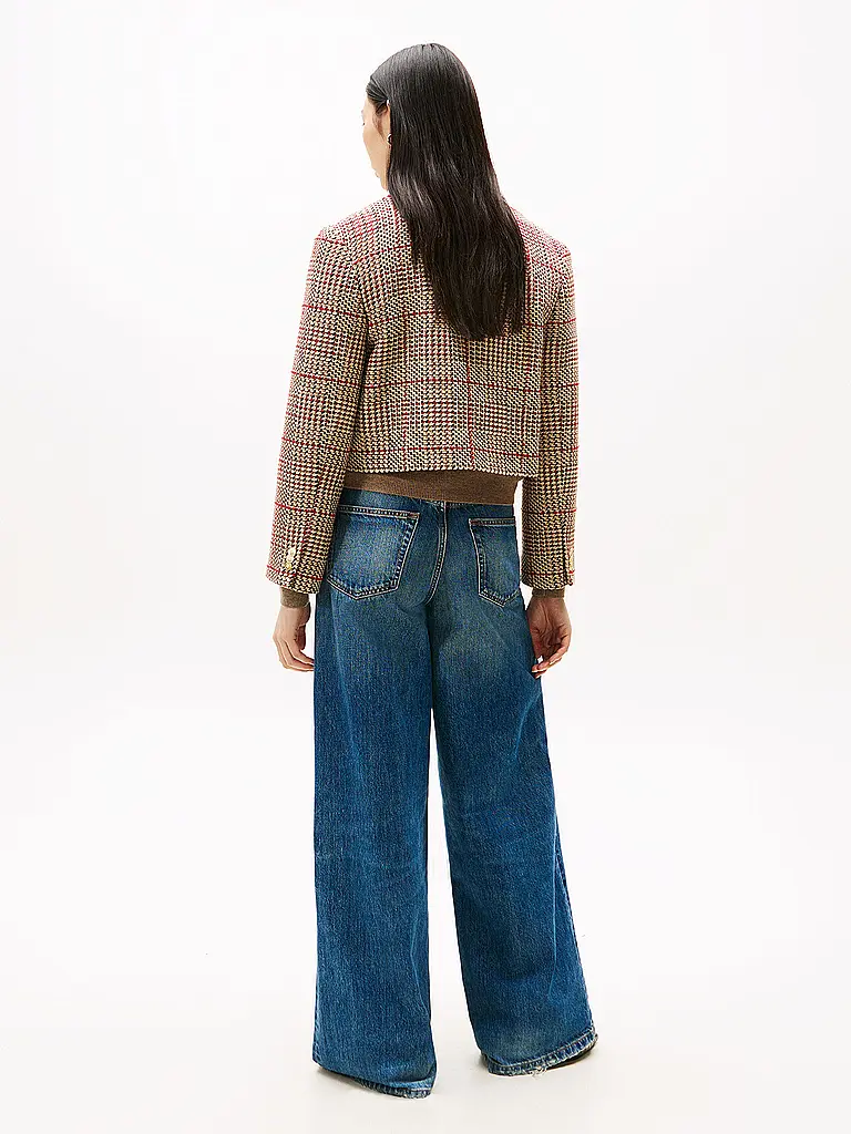 TOMMY HILFIGER | Jäckchen TWEED LADY | braun