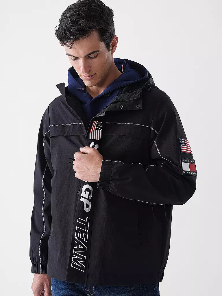 TOMMY HILFIGER | Jacke TH x SailGP | schwarz