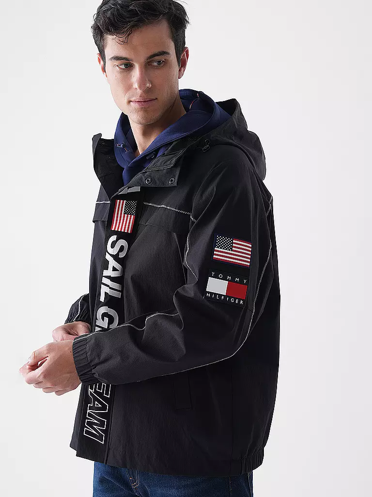 TOMMY HILFIGER | Jacke TH x SailGP | schwarz