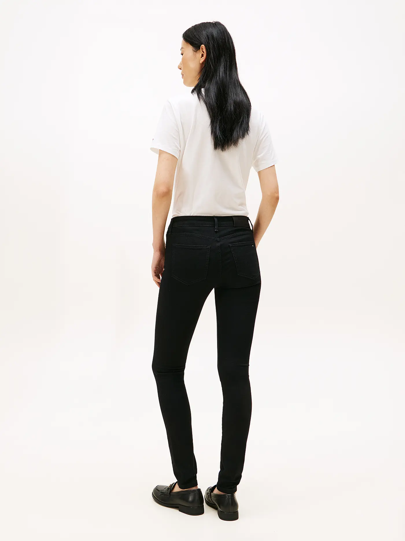 TOMMY HILFIGER | Jeans Skinny Fit  | schwarz