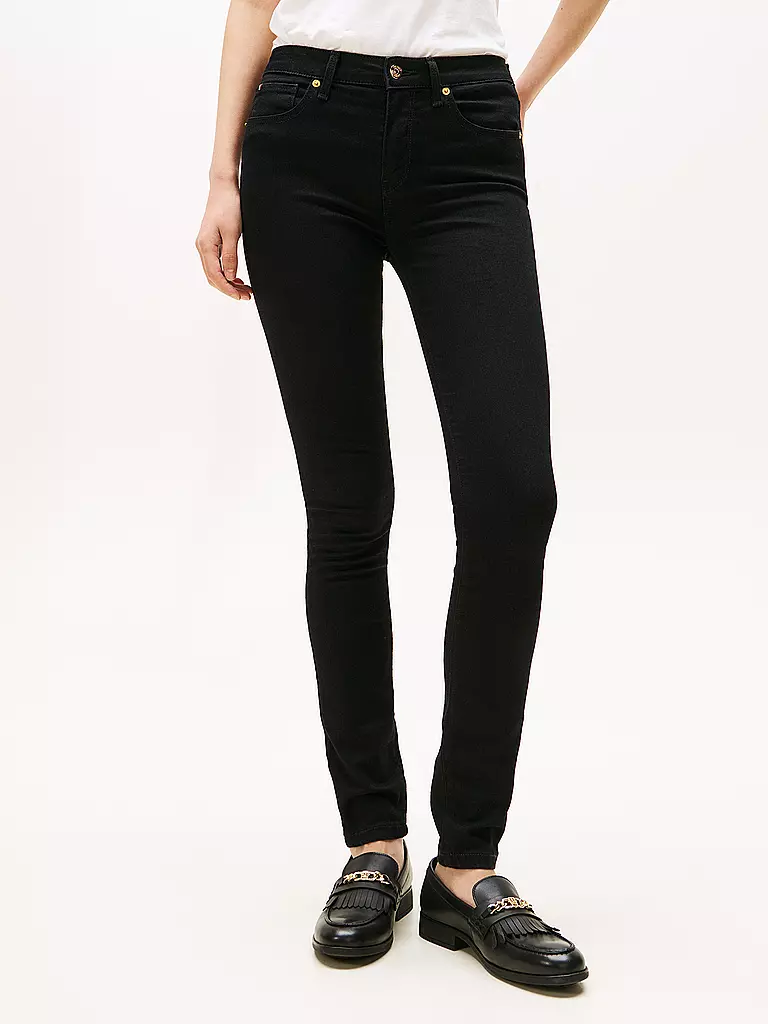 TOMMY HILFIGER | Jeans Skinny Fit  | schwarz