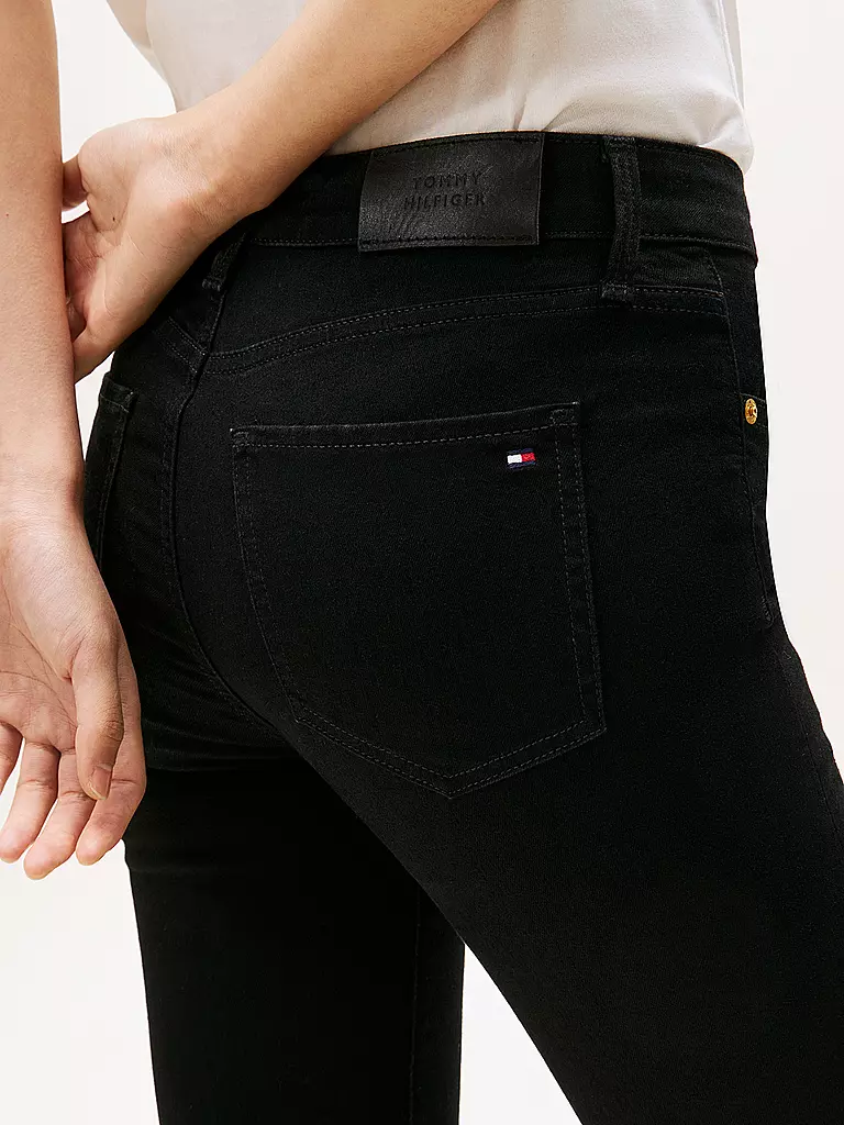TOMMY HILFIGER | Jeans Skinny Fit  | schwarz