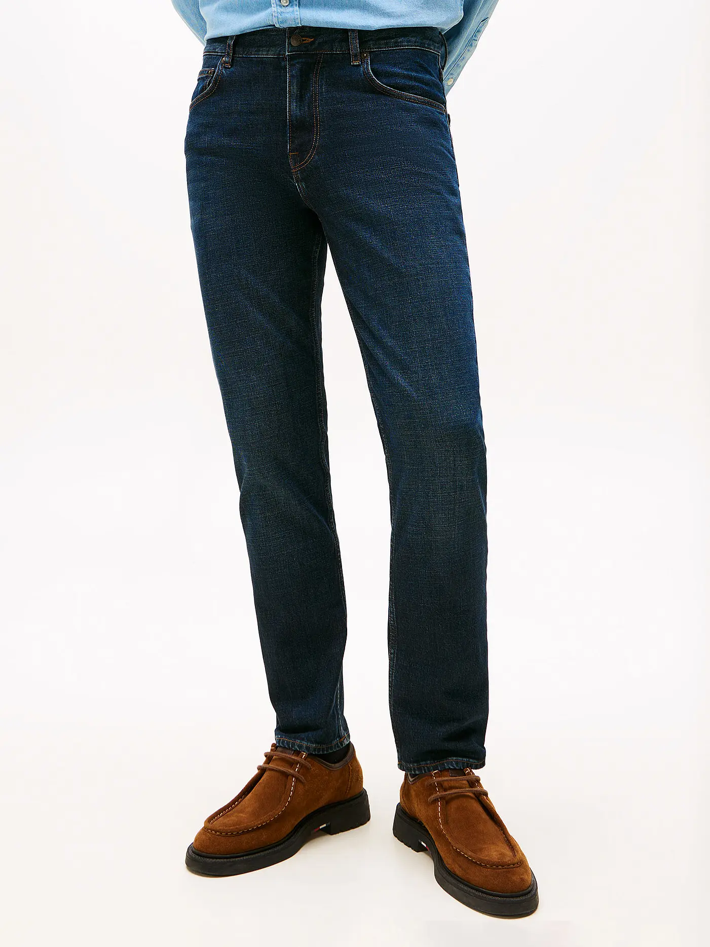 TOMMY HILFIGER | Jeans Straight Fit  | blau