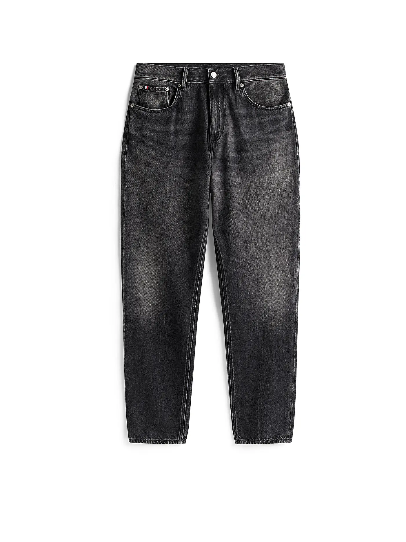 TOMMY HILFIGER | Jeans Tapered Fit  | grau