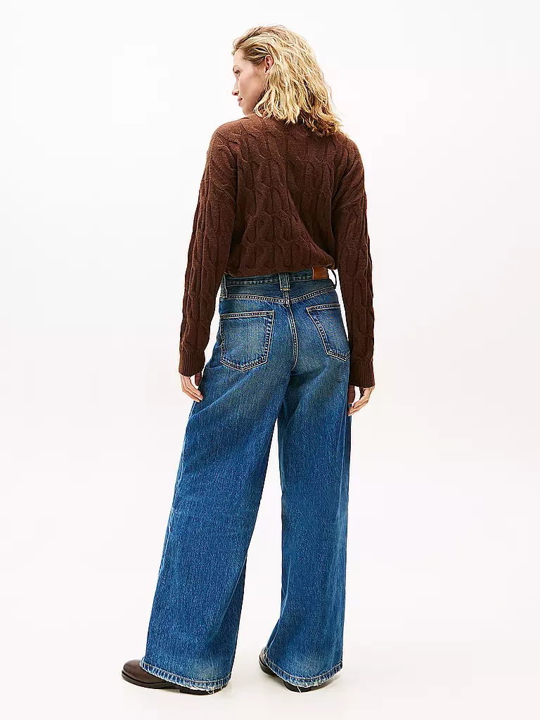TOMMY HILFIGER | Jeans Wide Leg  KRIS | blau