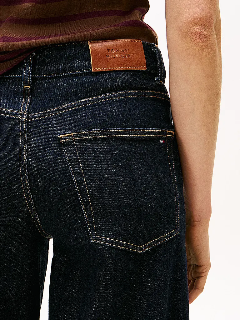 TOMMY HILFIGER | Jeans Wide Leg  | dunkelblau