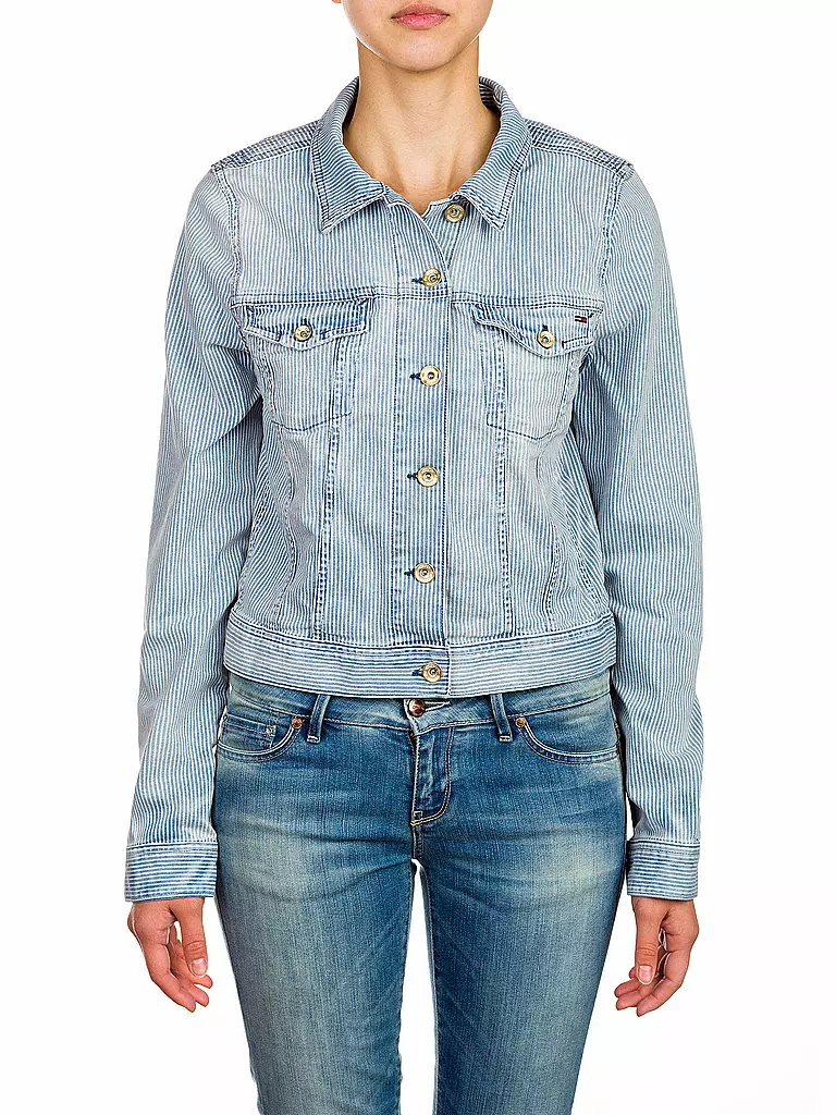 TOMMY HILFIGER | Jeansjacke Super Slim-Fit | 