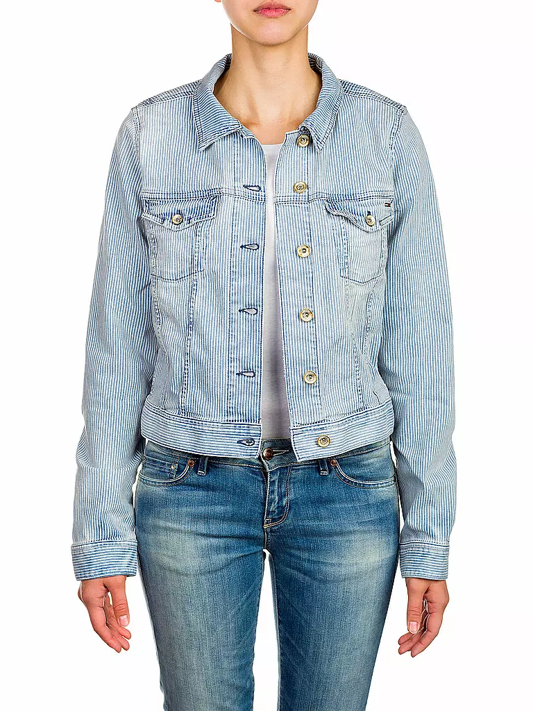 TOMMY HILFIGER | Jeansjacke Super Slim-Fit | 