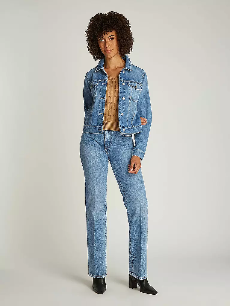 TOMMY HILFIGER | Jeansjacke | blau
