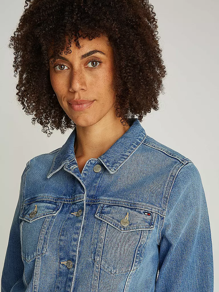 TOMMY HILFIGER | Jeansjacke | blau