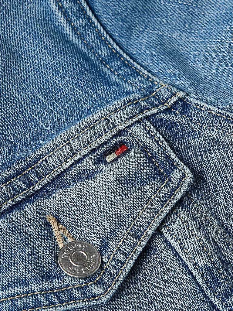 TOMMY HILFIGER | Jeansjacke | blau