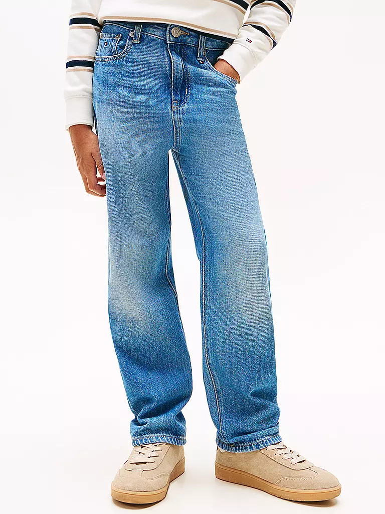 TOMMY HILFIGER | Jungen  Jeans Regular Fit  | blau