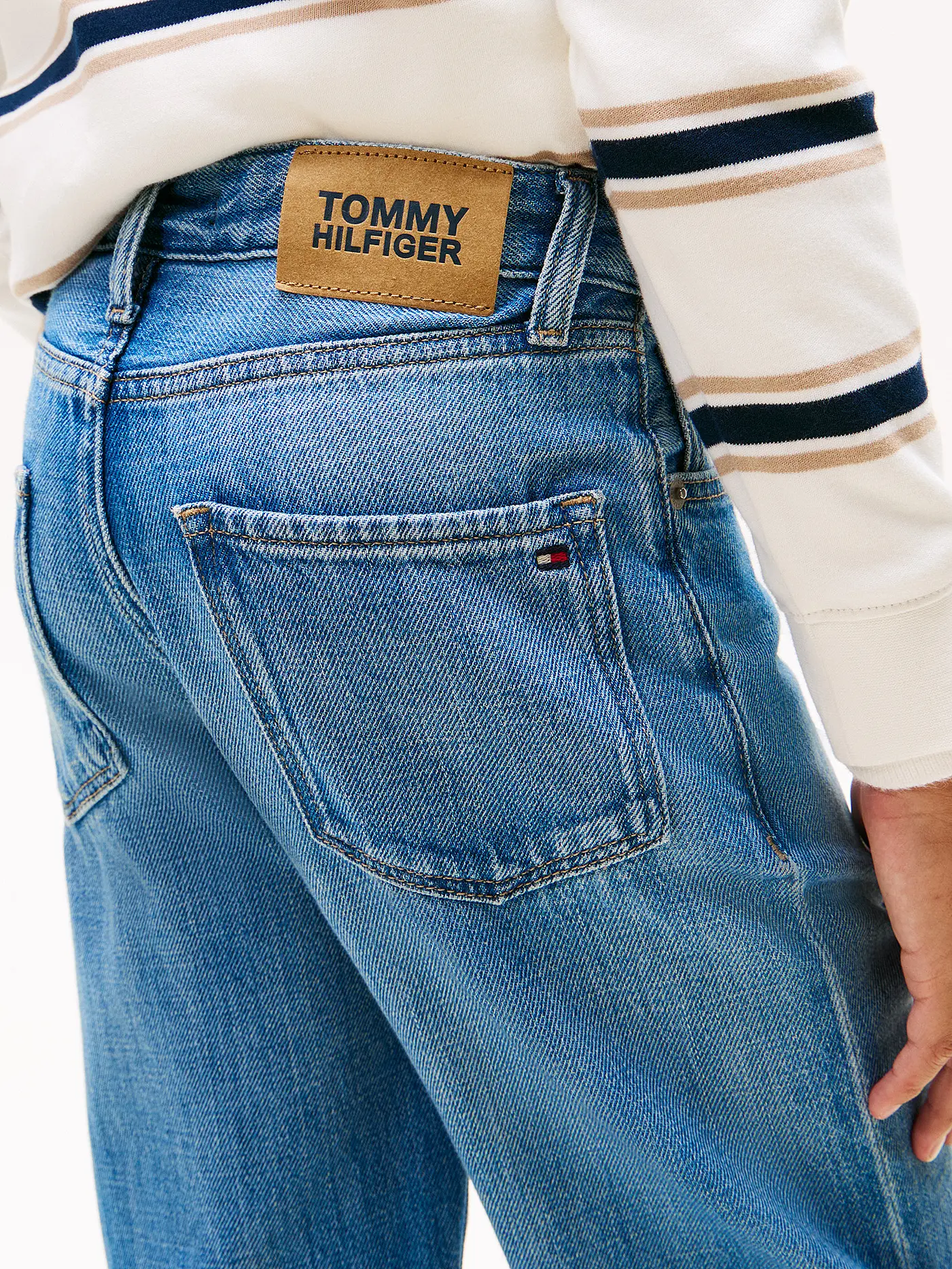 TOMMY HILFIGER | Jungen  Jeans Regular Fit  | blau