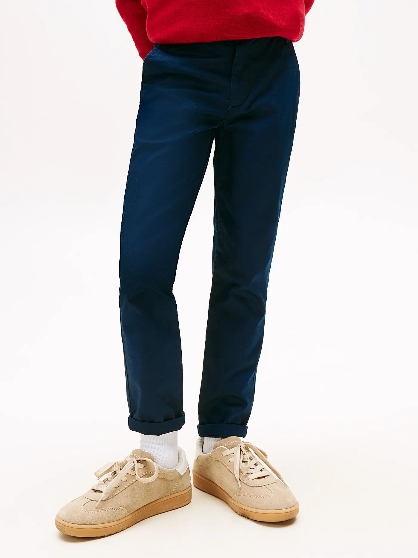 TOMMY HILFIGER | Jungen Chino 1985 | dunkelblau