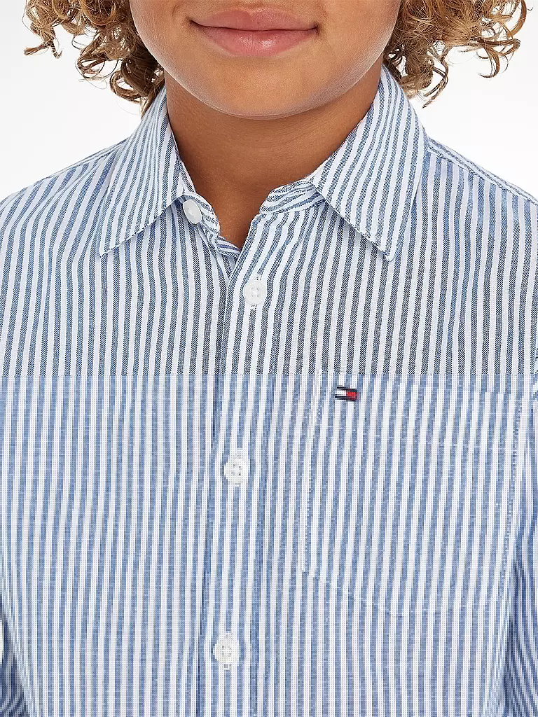 TOMMY HILFIGER | Jungen Hemd  | hellblau