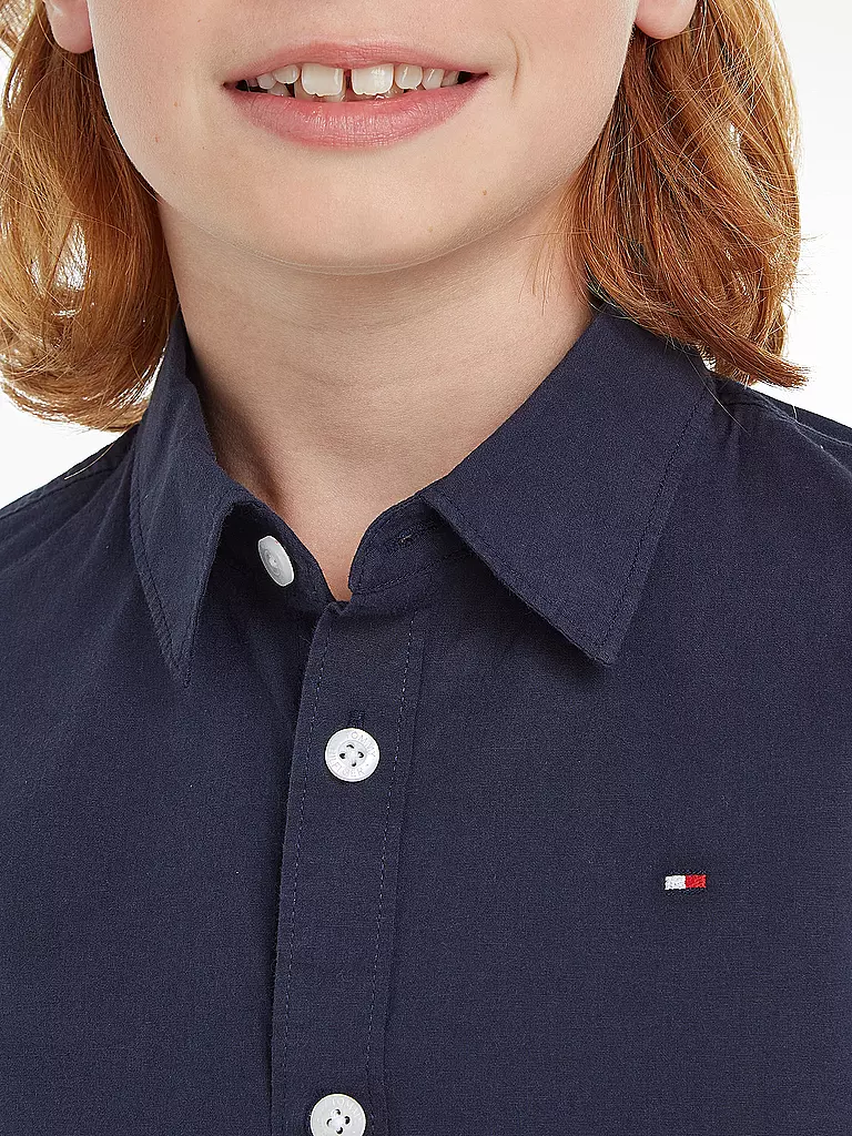 TOMMY HILFIGER | Jungen Hemd Slim Fit | blau