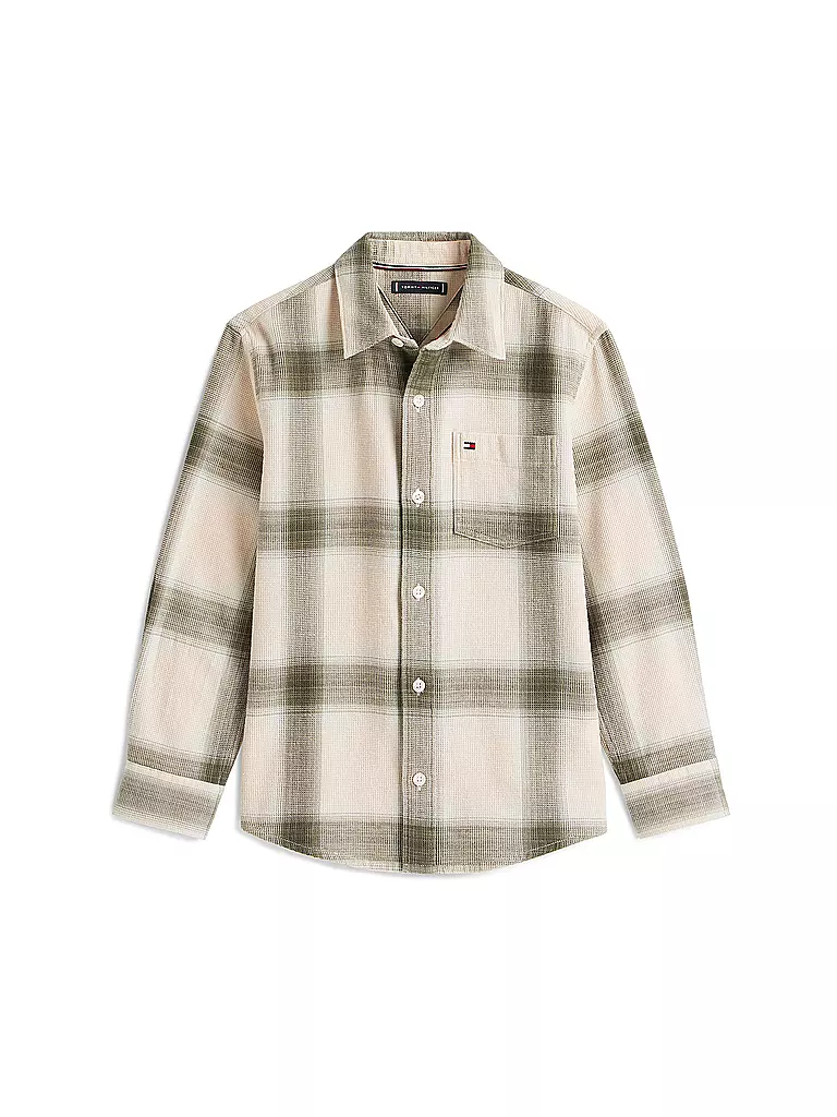 TOMMY HILFIGER | Jungen Hemd | creme