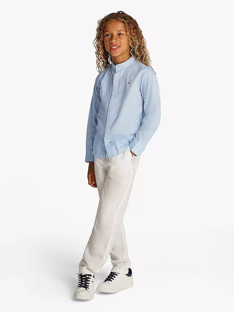TOMMY HILFIGER | Jungen Hemd | hellblau