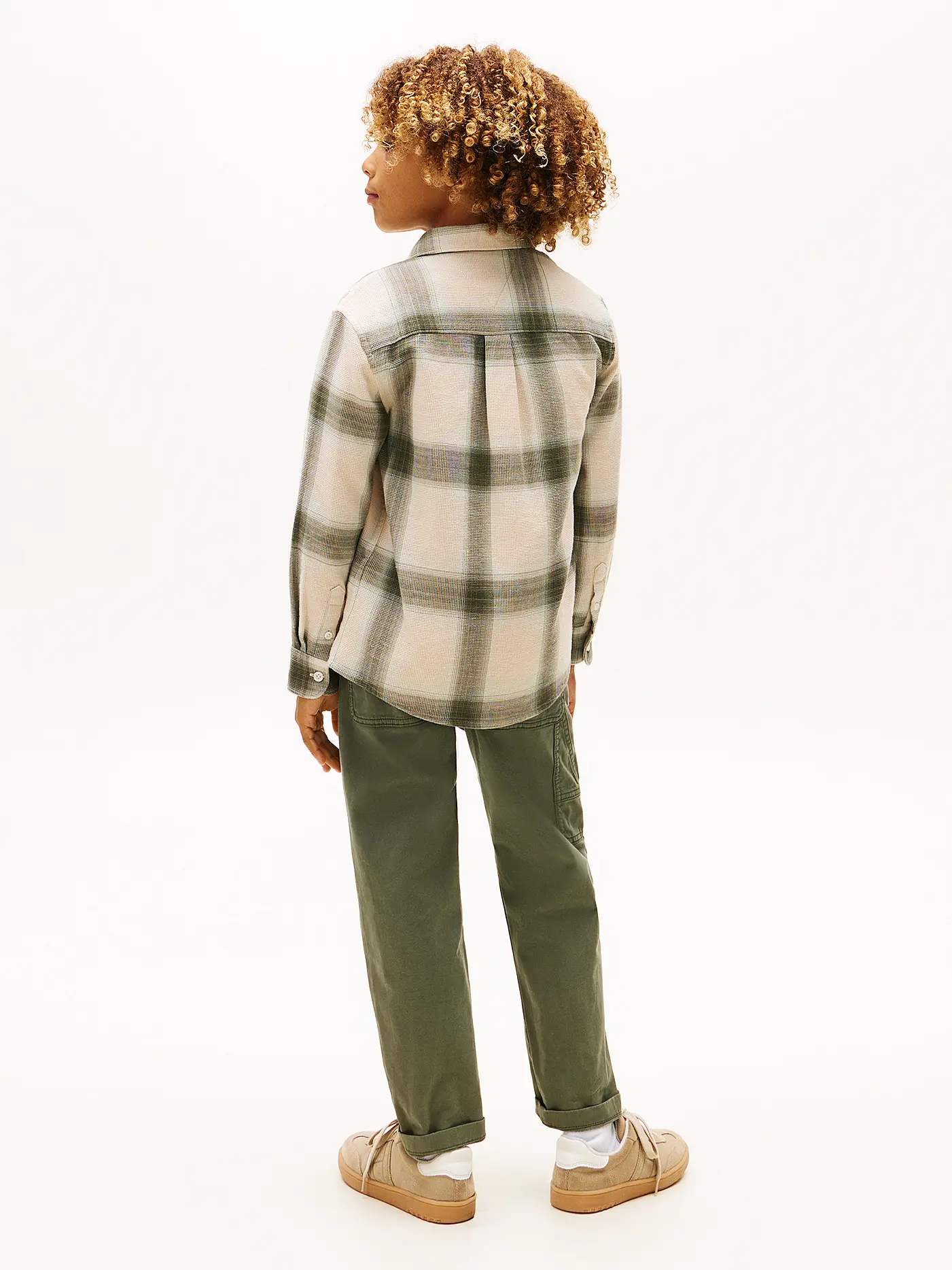 TOMMY HILFIGER | Jungen Hemd | creme