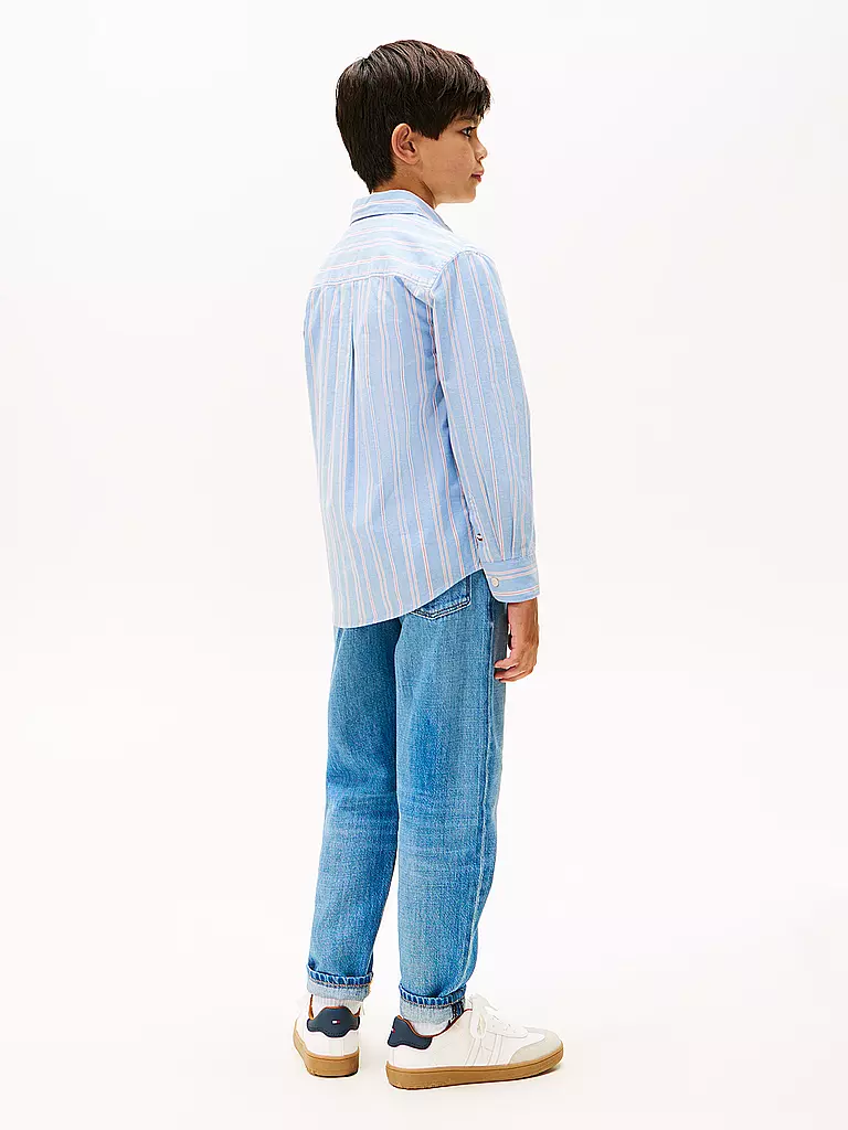 TOMMY HILFIGER | Jungen Hemd | hellblau