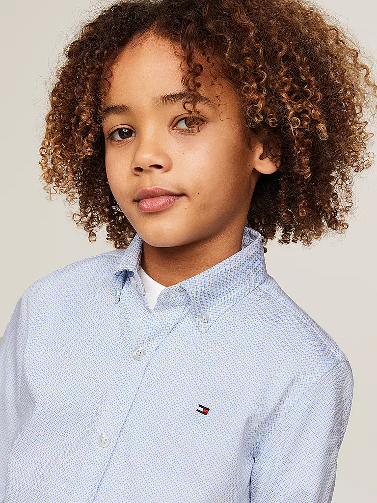 TOMMY HILFIGER | Jungen Hemd | weiss