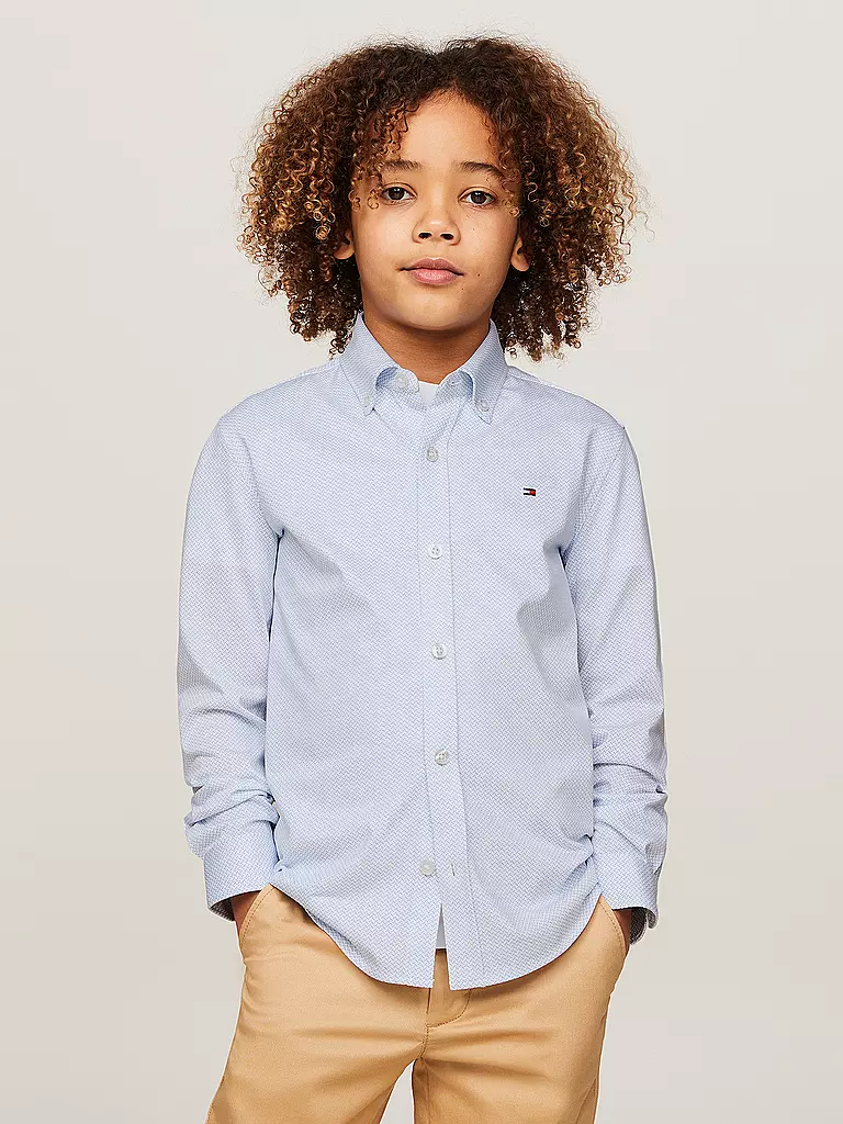 TOMMY HILFIGER | Jungen Hemd | weiss