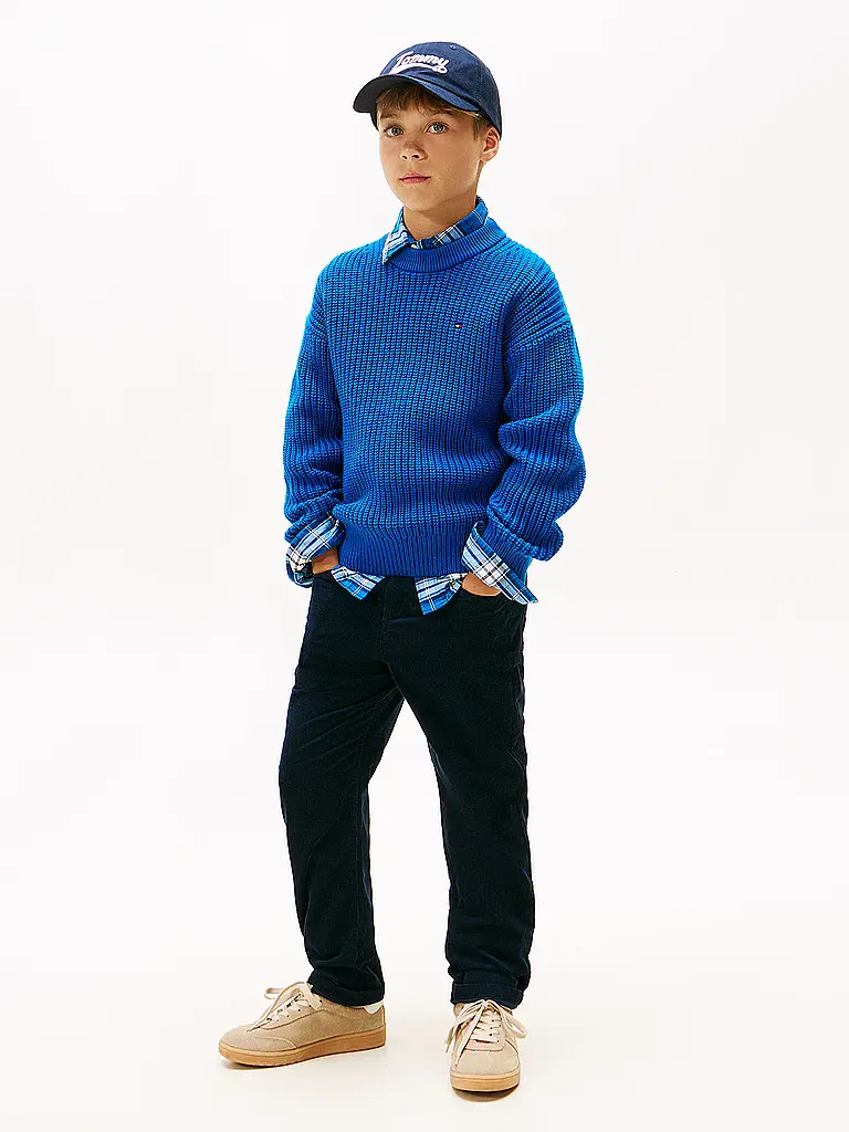 TOMMY HILFIGER | Jungen Hose | dunkelblau
