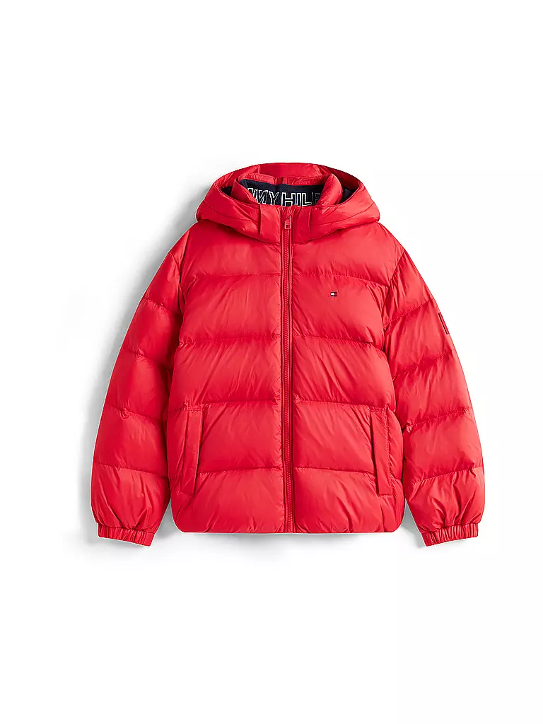 TOMMY HILFIGER | Jungen Jacke  | rot