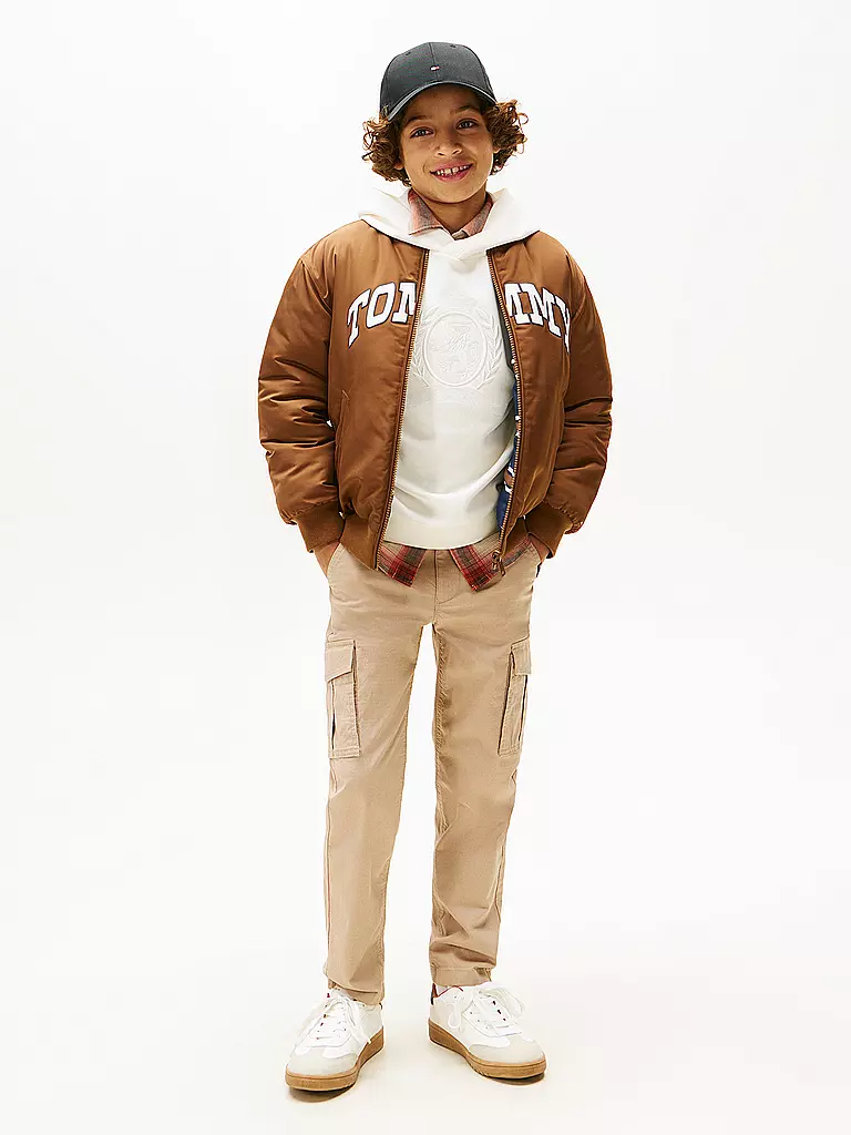 TOMMY HILFIGER | Jungen Jacke  | braun