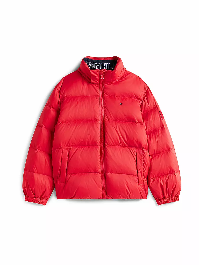 TOMMY HILFIGER | Jungen Jacke  | rot