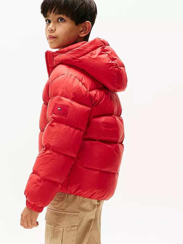 TOMMY HILFIGER | Jungen Jacke  | rot