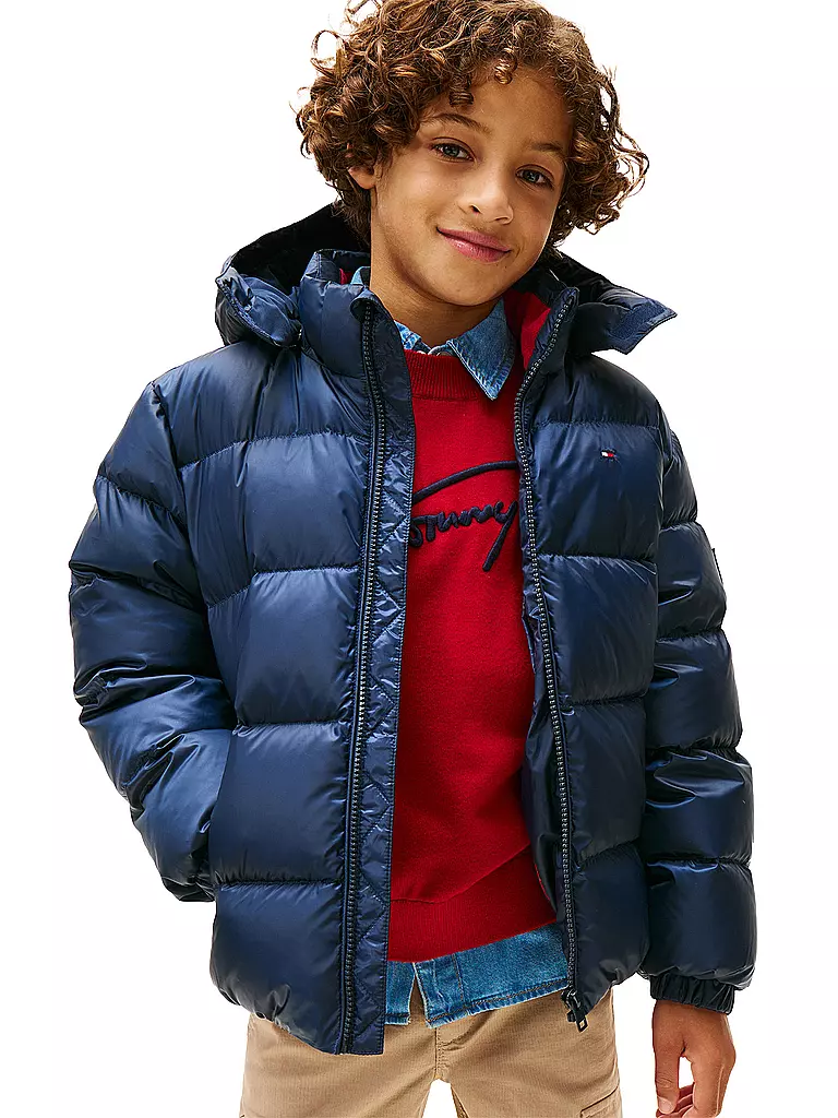 TOMMY HILFIGER | Jungen Jacke | dunkelblau