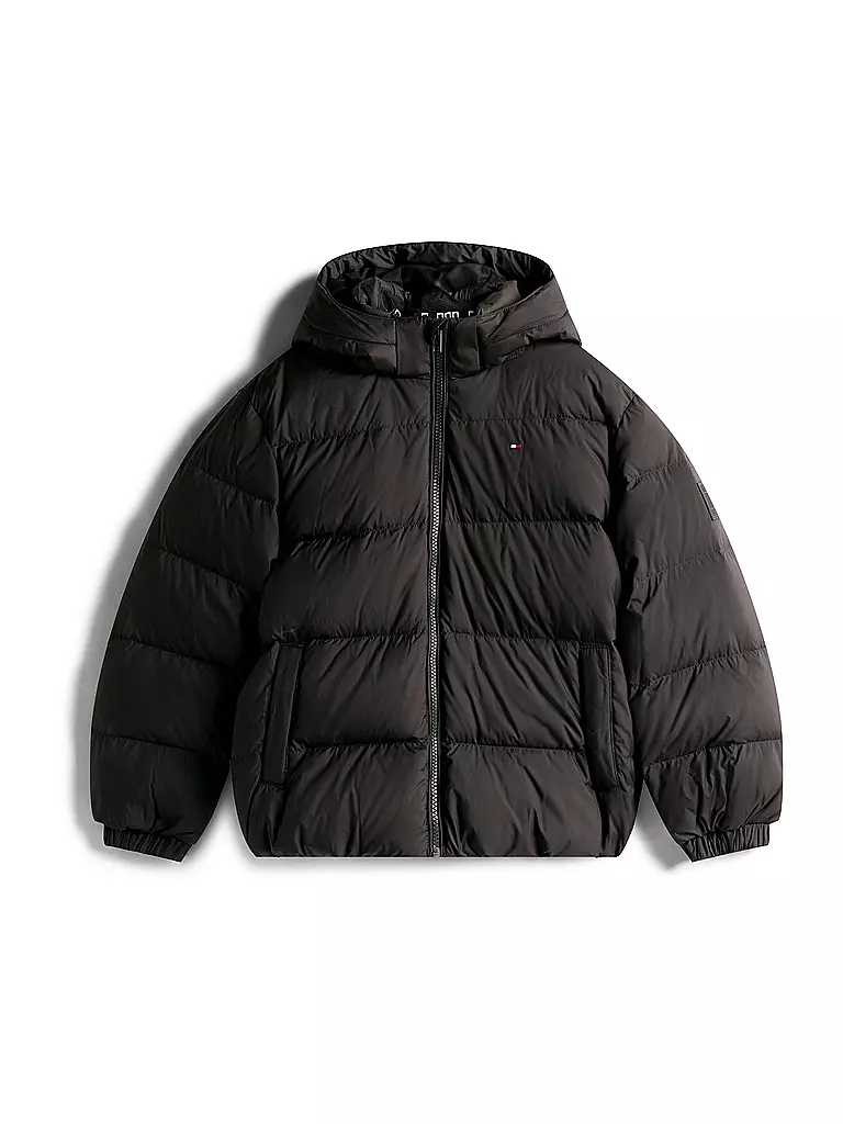 TOMMY HILFIGER | Jungen Jacke | schwarz