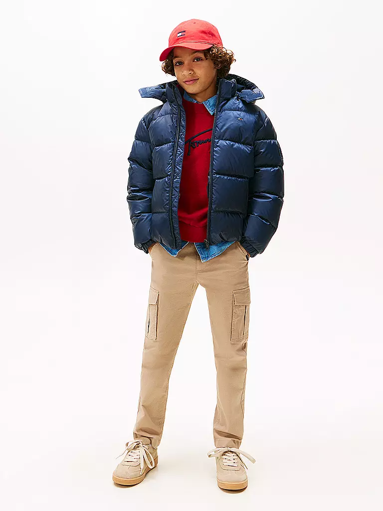 TOMMY HILFIGER | Jungen Jacke | dunkelblau