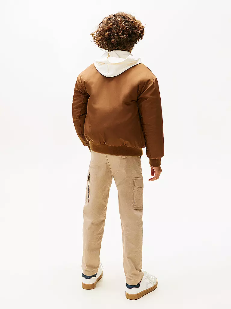 TOMMY HILFIGER | Jungen Jacke | braun