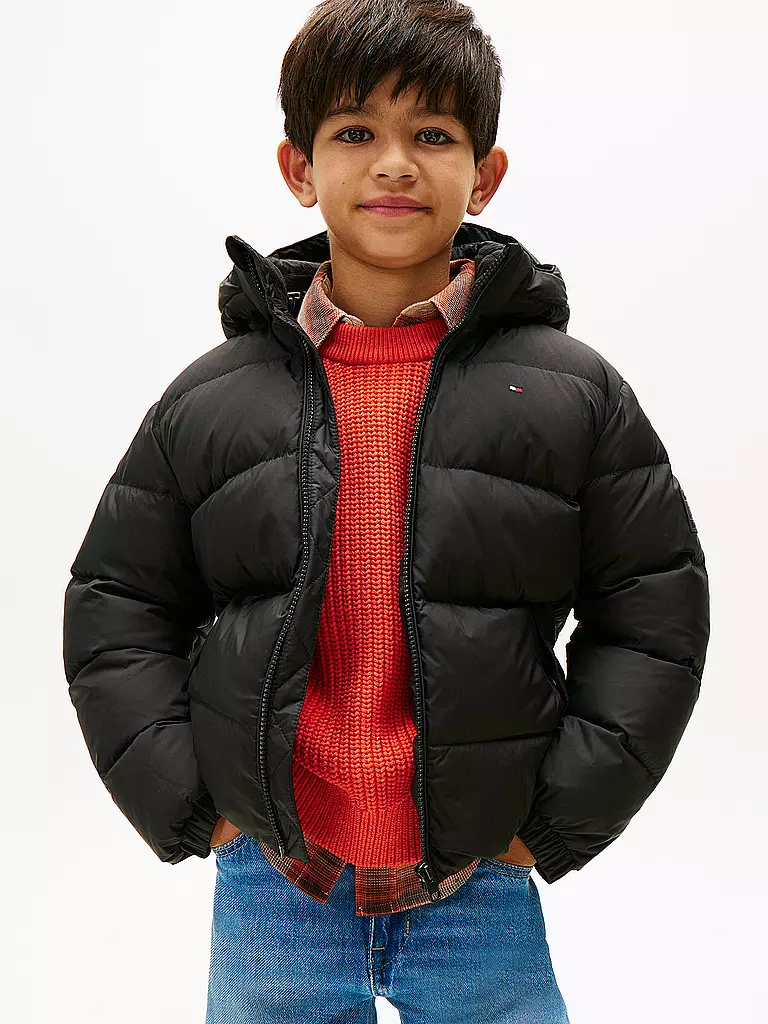TOMMY HILFIGER | Jungen Jacke | dunkelblau