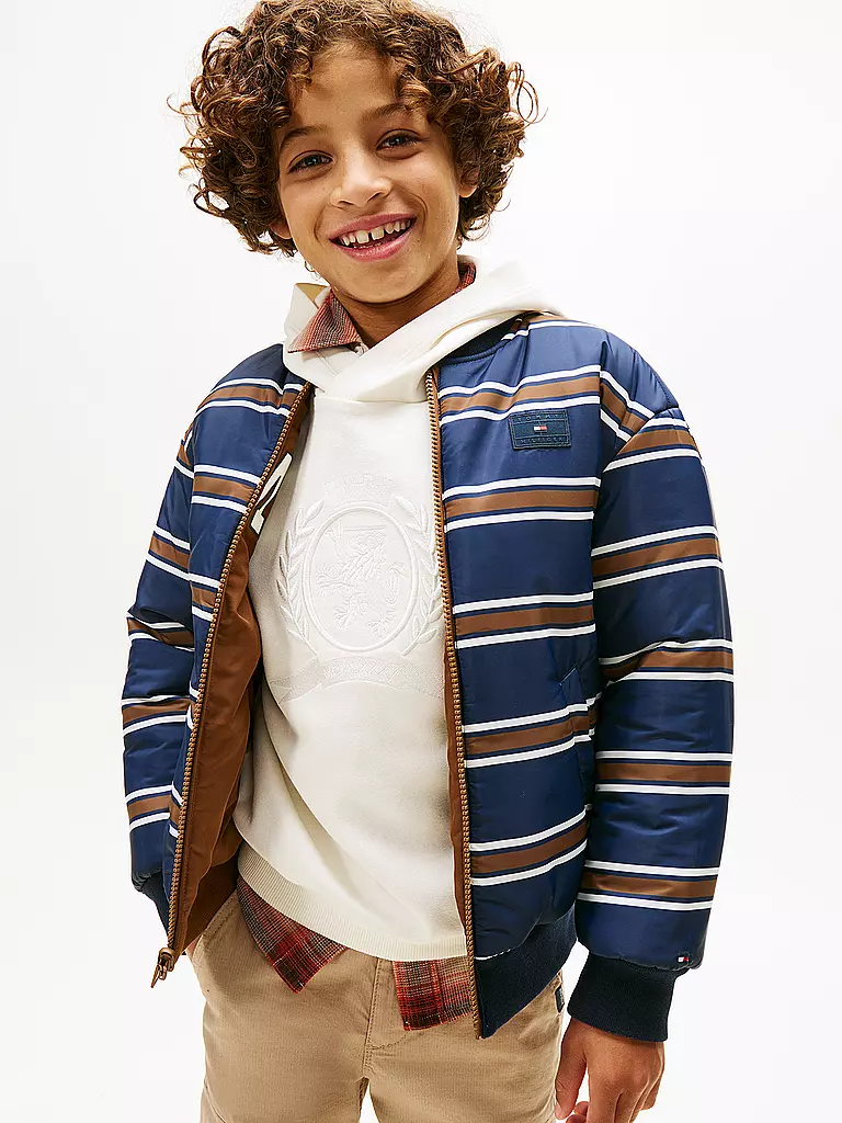 TOMMY HILFIGER | Jungen Jacke | braun