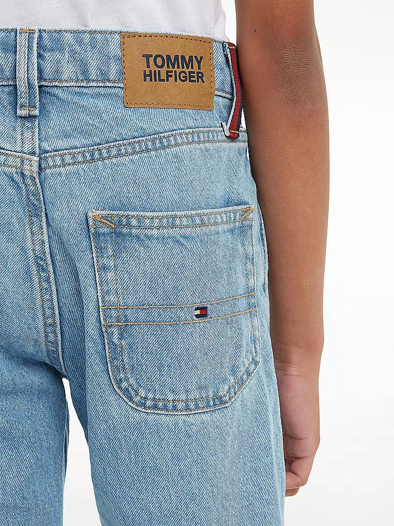 TOMMY HILFIGER | Jungen Jeans Regular Fit | hellblau
