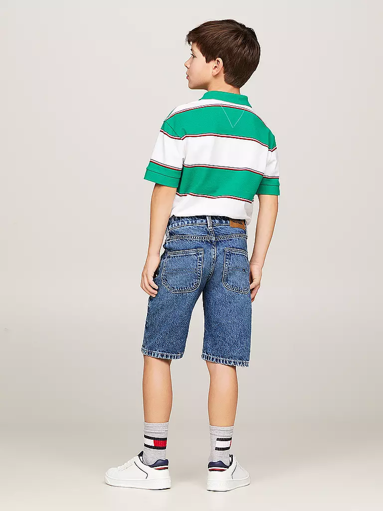 TOMMY HILFIGER | Jungen Jeansshorts Straight Fit | blau