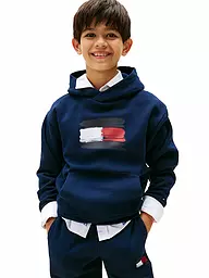 TOMMY HILFIGER | Jungen Kapuzensweater - Hoodie | Dunkelblau
