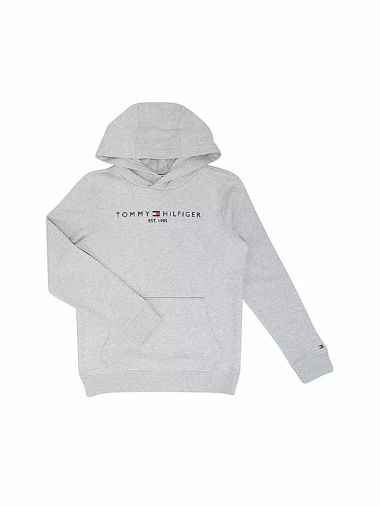 TOMMY HILFIGER | Jungen Kapuzensweater - Hoodie | grau