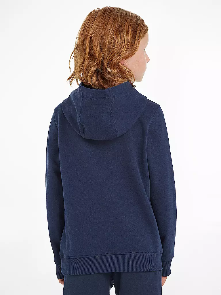 TOMMY HILFIGER | Jungen Kapuzensweater - Hoodie | dunkelblau