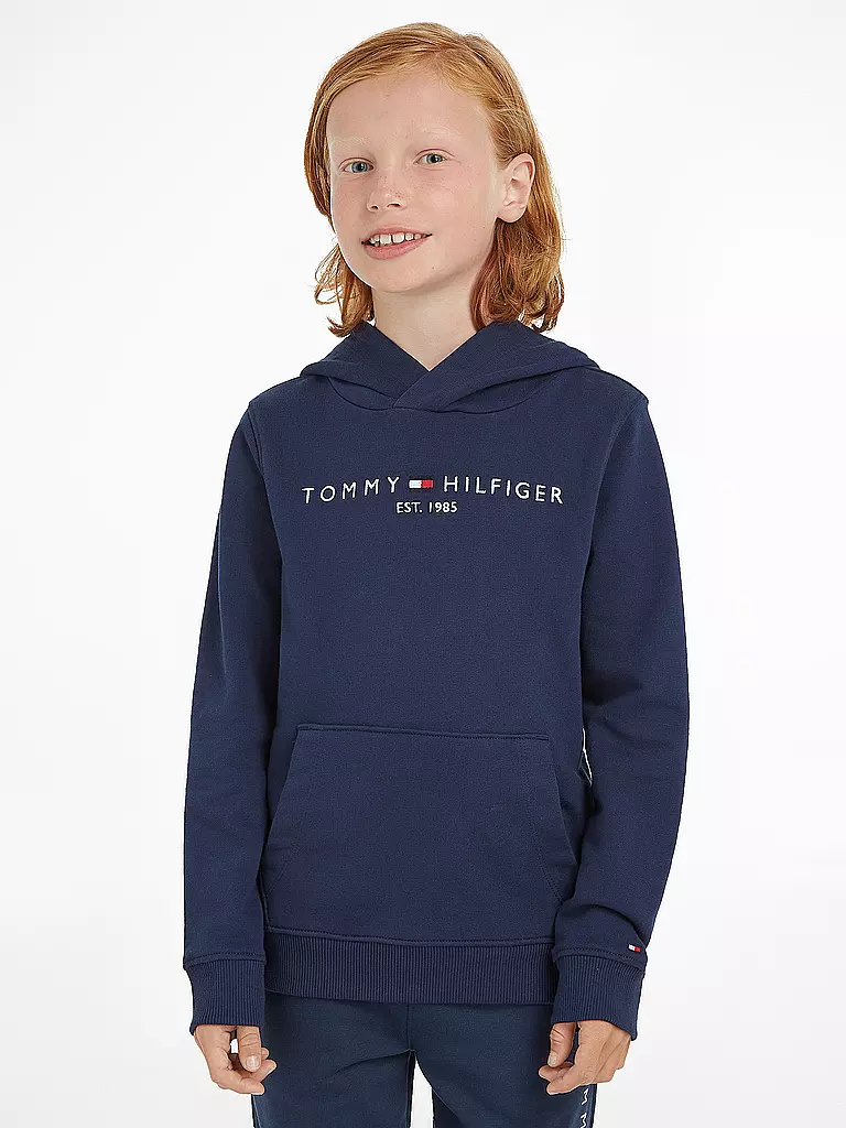 TOMMY HILFIGER | Jungen Kapuzensweater - Hoodie | blau