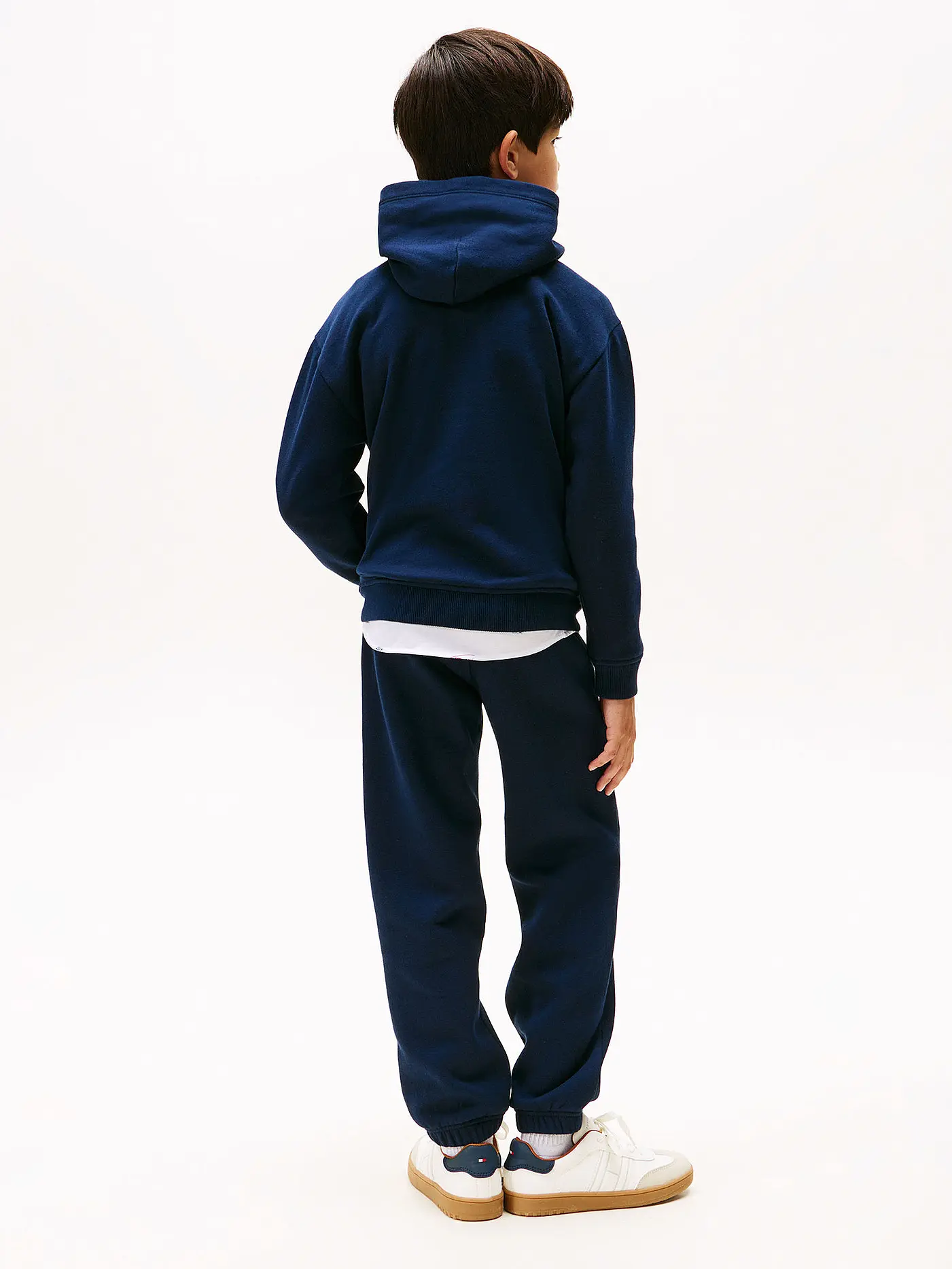 TOMMY HILFIGER | Jungen Kapuzensweater - Hoodie | dunkelblau
