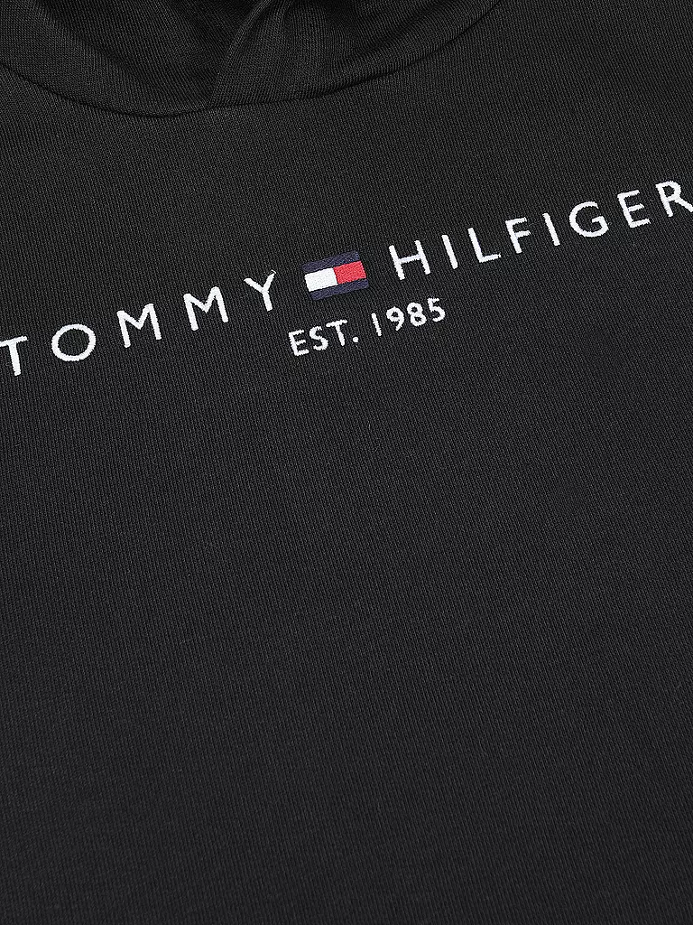 TOMMY HILFIGER | Jungen Kapuzensweater - Hoodie | schwarz