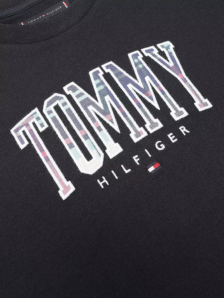 TOMMY HILFIGER | Jungen Langarmshirt  TARTAN   | dunkelblau