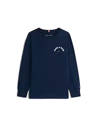 TOMMY HILFIGER | Jungen Langarmshirt  | Dunkelblau