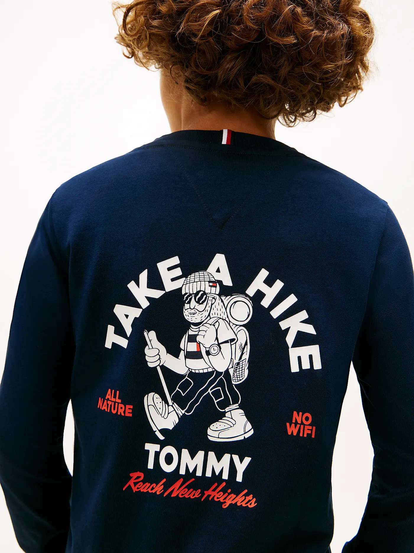 TOMMY HILFIGER | Jungen Langarmshirt  | dunkelblau